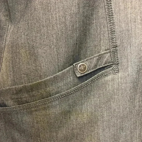 MED COUTURE Touch Mock Wrap Women’s 3-Pocket Scrub Top (7472) - Picture 7 of 10